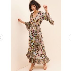 BL^NK Verona Highlight Maxi Dress size M